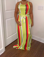 Load image into Gallery viewer, Striped Into Summer Dress
