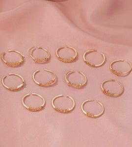 Zodiac Rings