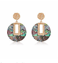 Load image into Gallery viewer, Multi Color Drop Earrings
