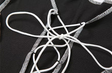 Load image into Gallery viewer, Lace Me Up Romper
